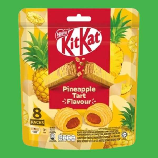 Kit-Kat 2F Pineapple Tart Flavour Pouch Bag 136 g