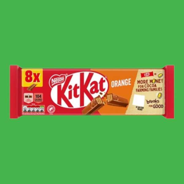 Kit-Kat 2Fingers Orange 8Pack 165,6 g