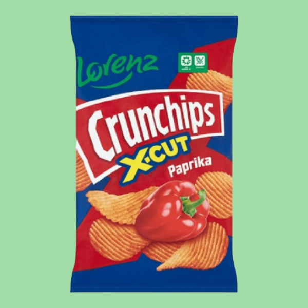 Lorenz Crunchips X-CUT paprika 75 g