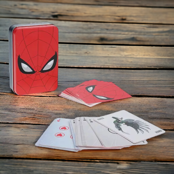 Marvel Pókember francia kártya fém dobozban