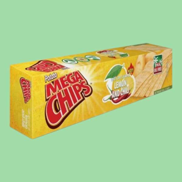 Mega Chips citrom és chili ízű chips 50 g
