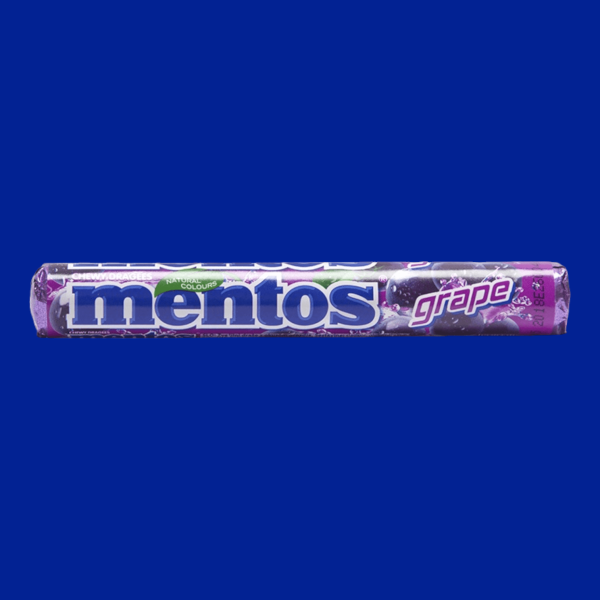 Mentos Grape cukorka 38 g