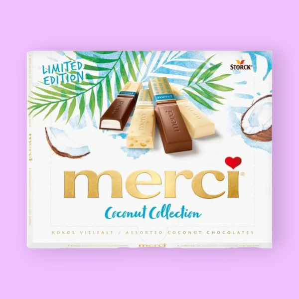 Merci limitált kókuszos csokoládé 250 g
