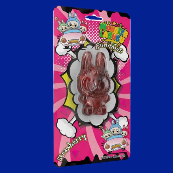 Monster Labubu Zselécukor Epres 50 g
