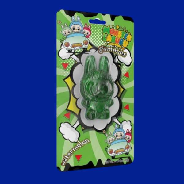 Monster Labubu Zselécukor Görögdinnyés 50 g