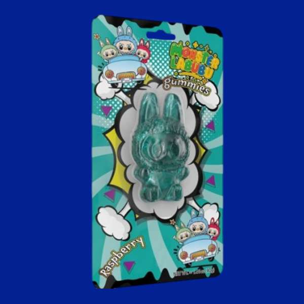 Monster Labubu Zselécukor Málnás 50 g