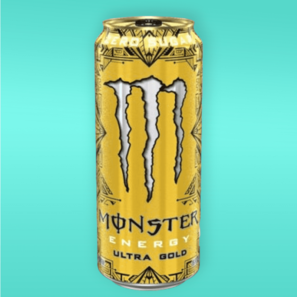 Monster Ultra Gold cukormentes energiaital 500 ml