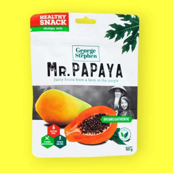 Mr. Papaya Darabolt Prémium Aszalt Papaya 50 g