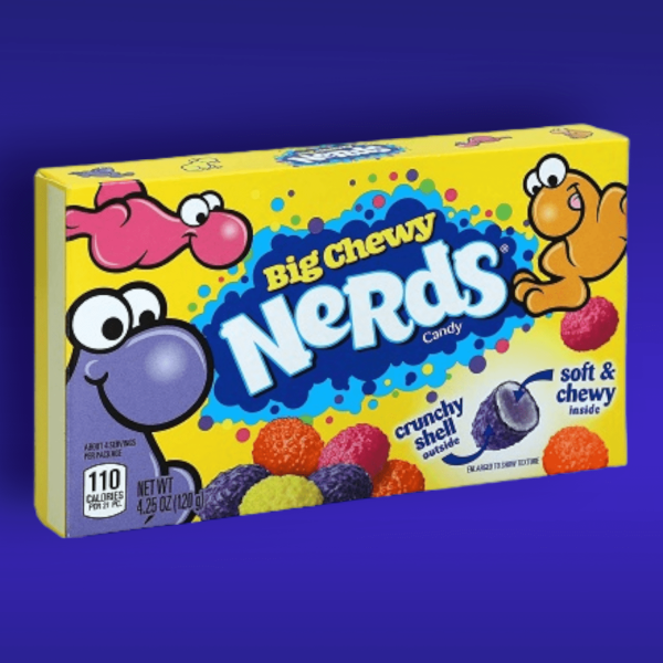 Wonka Nerds cukorka big chewy 120 g