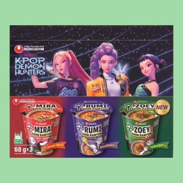 K-Pop Demon Hunters Limitált Pack instant leves (3 x 68 g)