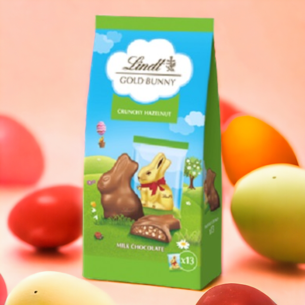 Lindt Arany Nyuszi Mogyorós Tejcsokoládé 130 g