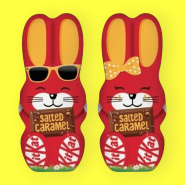 KitKat Nyúl sós-karamellás tejcsokoládé 85 g