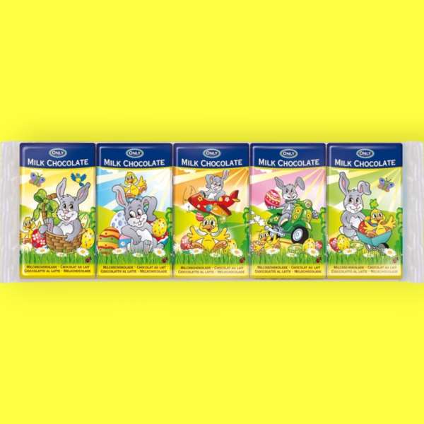 Only Nyuszi Szelet csokoládé 75 g (5x15 g)