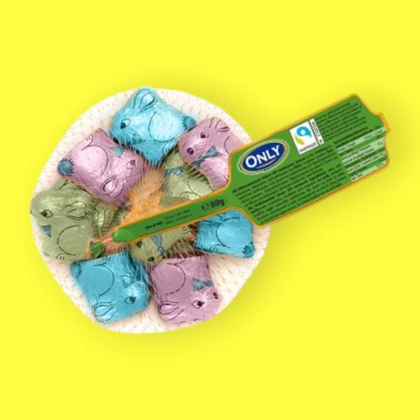 Only hálós tejcsokoládé nyúl 80 g