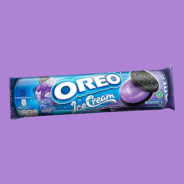 Oreo Ice Cream áfonyás krémmel töltött keksz 119 g