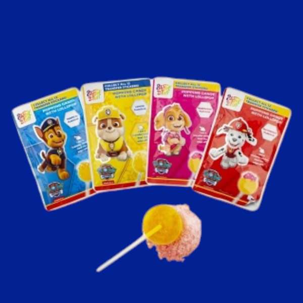 Mancs Őrjárat Popping Candy&Lollipop 15 g