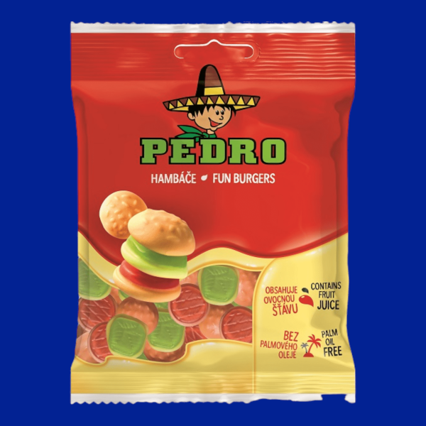 Pedro hamburger gumicukor 80 g