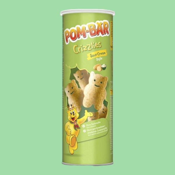 Pom-Bar Crizzlies Sour Cream Chips 150 g
