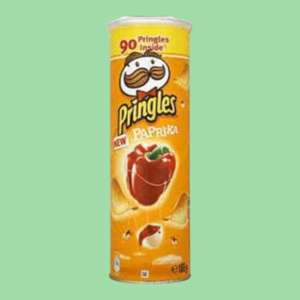 Pringles Paprika chips 165 g