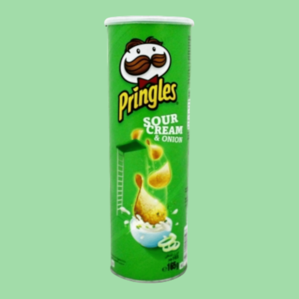 Pringles Sour Cream & Onion chips 165 g