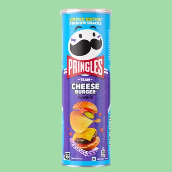 Pringles Team Cheese Burger chips 165 g