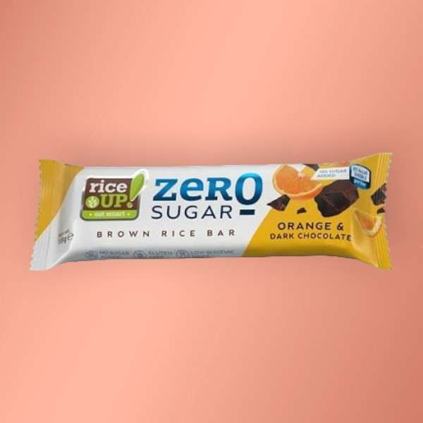 Rice Up Zero Rizsszelet Narancsos Étcsokoládé 18 g