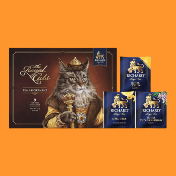 Richard Royal Black Tea válogatás 18 g. Maine Coon