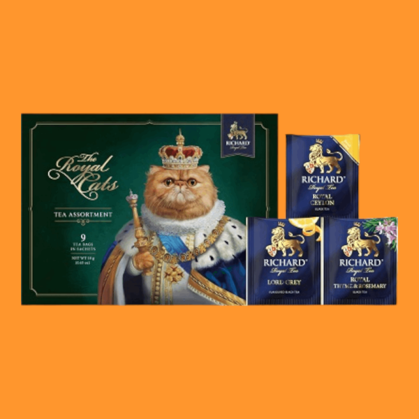 Richard Royal Black Tea válogatás 18 g. Vörös perzsa