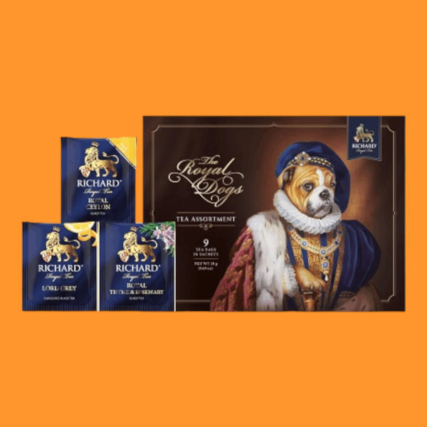Richard Royal Black Tea válogatás 18 g. Bulldog