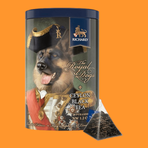 Richard Royal Ceylon Black Tea Fémdoboz 34 g. King Stepherd