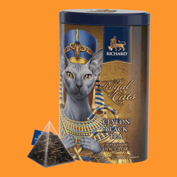 Richard Royal Ceylon Black Tea Fémdoboz 34 g. Sphynx