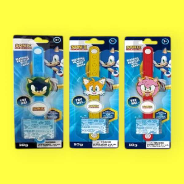 Sonic Blinking Bracelet with spinner 9 g