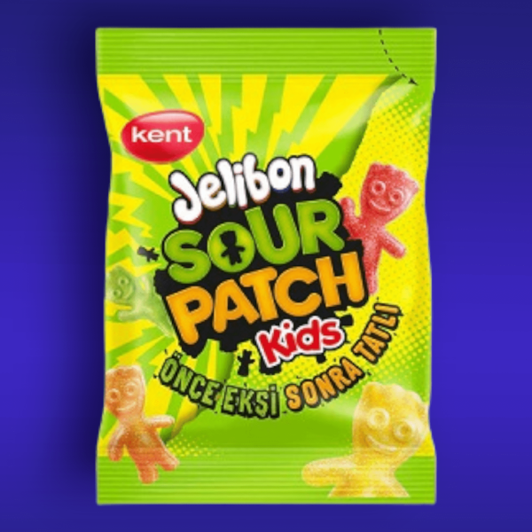 Jelibon Sour Patch Kids édes savanyú gumicukor 160 g