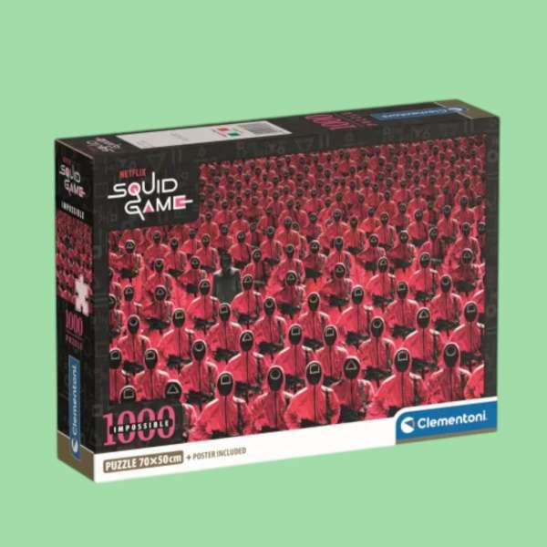 Clementoni Squid Game Impossible 1000 db-os Compact puzzle