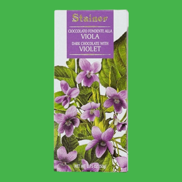 Stainer étcsokoládé ibolya 50 g