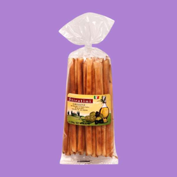 Stiratini Grissini Oliva 250 g