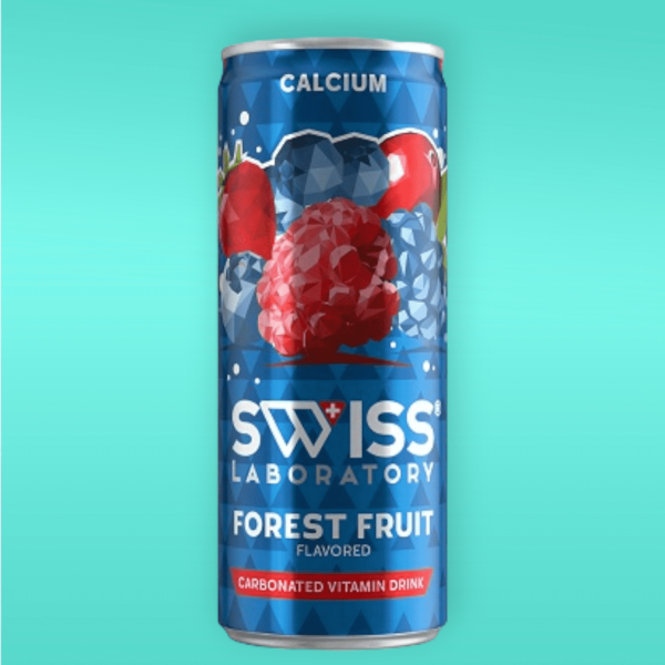 Swiss Fizzy Forest Fruit Calcium 250 ml