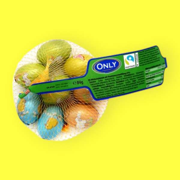 Only hálós mintás tejcsokoládé tojás 84 g