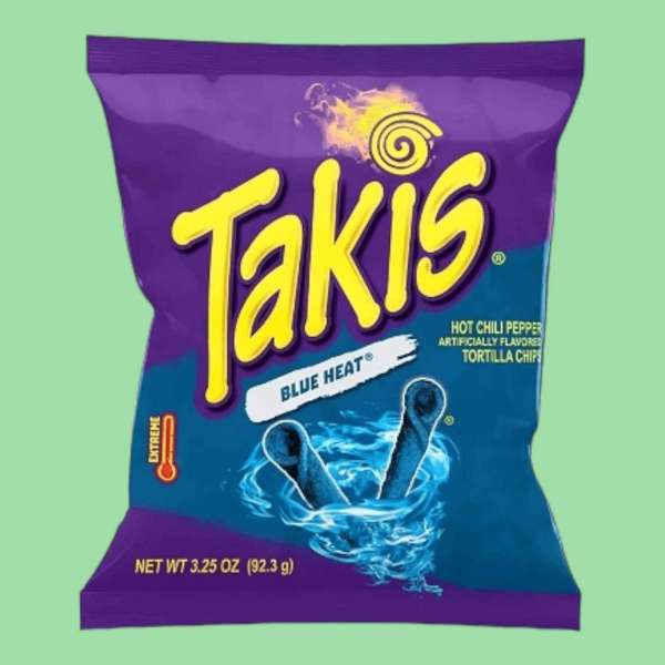 Takis Blue Heat Chips 100 g