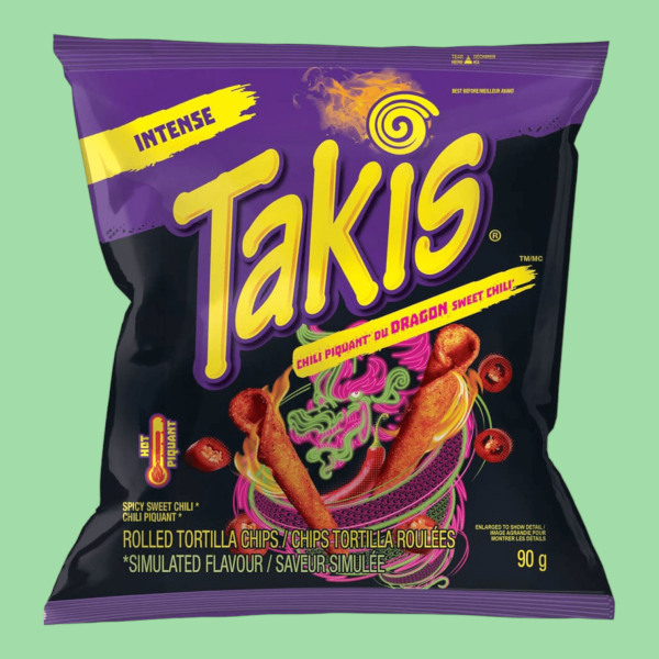Takis Dragon Sweet Chili chips 100 g