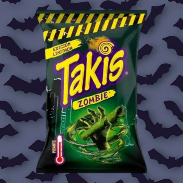 Takis Zombie habanero, uborka és lime ízű csípős chips 100 g