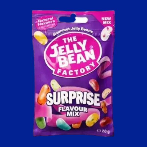 The Jelly Bean Factory Surprise Mix 36 ízű válogatás drazsé 28 g