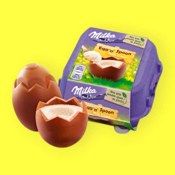 Milka Spoon tejcsokoládé tojás 136 g