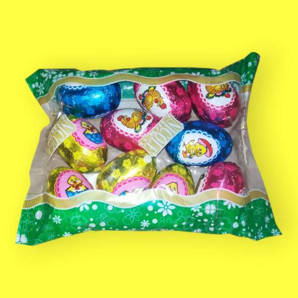 Nicole figurás tejcsokoládé tojások (10x15g) 150 g