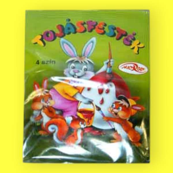 Tojásfesték Extra 4 Színű Por