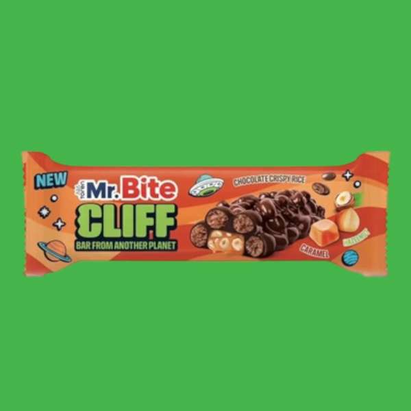 Mr. Bite Cliff Karamellás Csoki Szelet 35 g