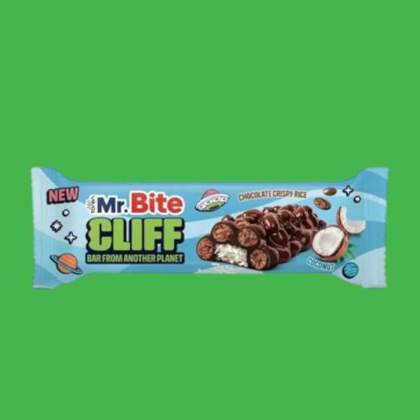 Mr. Bite Cliff Kókuszos Csoki Szelet 35 g