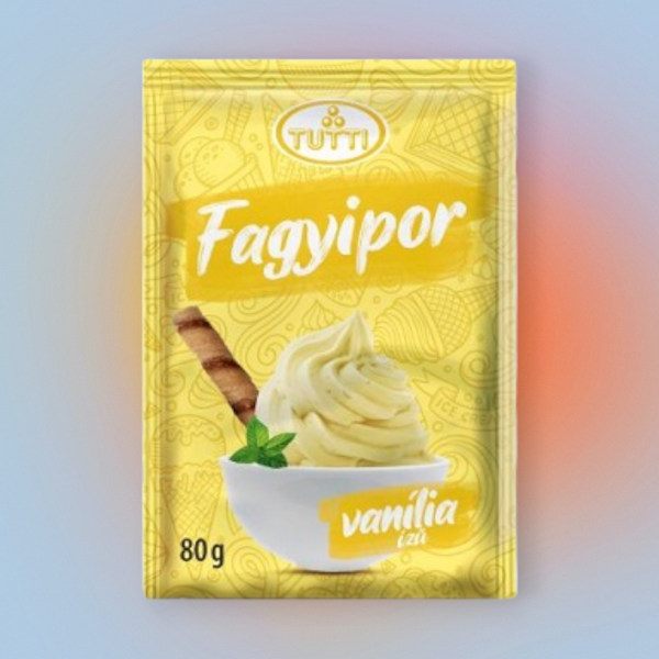 Tutti vanília ízű fagyipor 80 g