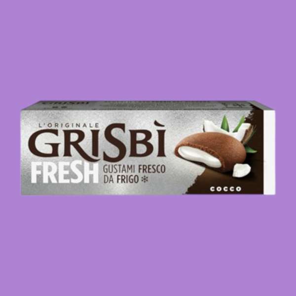 Vicenzi Grisbi FRESH Coconut töltött keksz 135 g