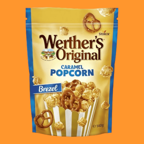 Werther's Original Caramel Popcorn Brezel 140 g